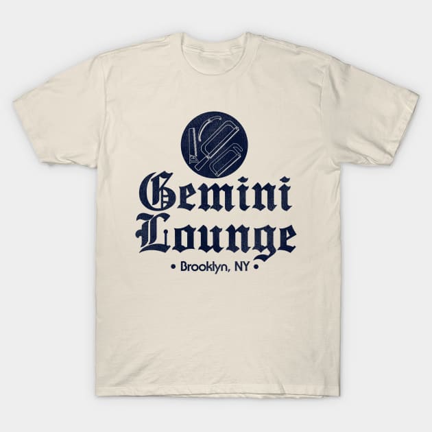 The Gemini Lounge Mafia Club - Brooklyn New York T-Shirt by darklordpug